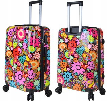 Średnia walizka podróżna SunBag model kwiatki 65 litrów - SunBag