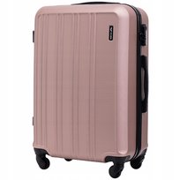 ŚREDNIA WALIZKA PODRÓŻNA twardy BAGAŻ na 4 kółkach z ABS XL WINGS