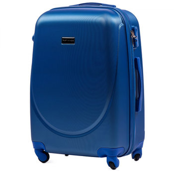Średnia walizka podróżna Wings M, Middle blue - Wings