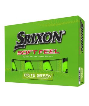 Srixon Piłki Golfowe Soft Feel 13 Brite Green, 12 sztuk - SRIXON