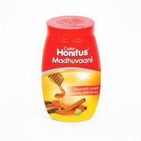 Środek na kaszel Dabur Honitus Madhuvaani 150 g – ból gardła naturalna ulga
