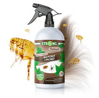 ŚRODEK NATURALNY NA PAJĄKI I PCHŁY. SPRAY DO OPRYSKIWANIA POWIERZCHNI NATURAL 1L.