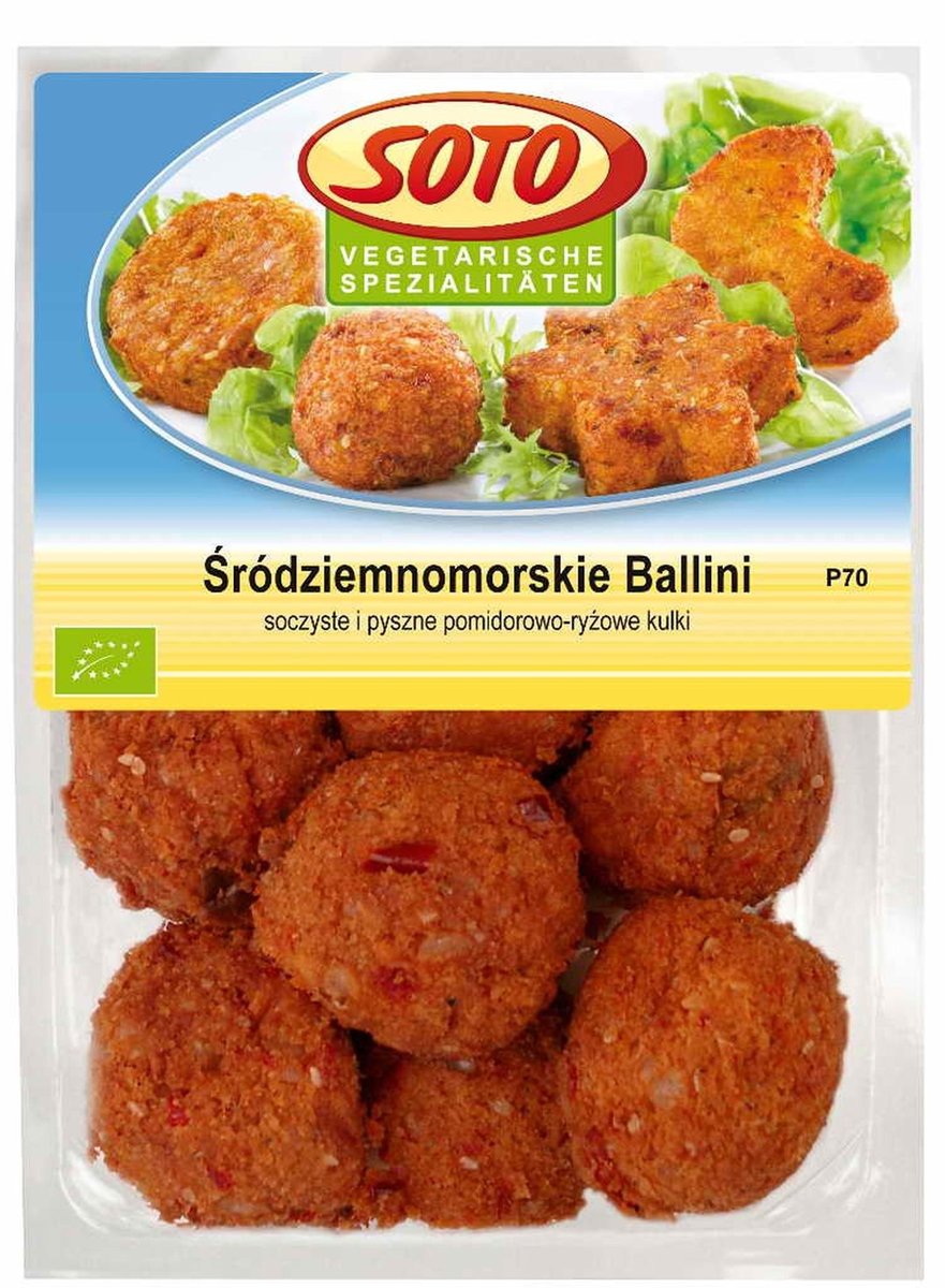Śródziemnomorskie ballini BIO 250 g - SOTO | Sklep EMPIK.COM