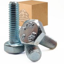 Śruba M18x80 DIN 933 sześciokątna kl. 8.8 ocynk 1kg