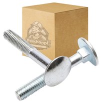 Śruba zamkowa M6x30 DIN 603 kl. 4.8 ocynk 1kg