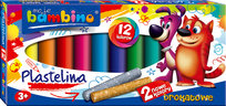 St.Majewski, Plastelina Bambino, 12 szt.