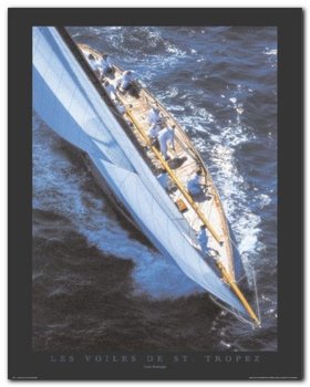 St. Tropez plakat obraz 40x50cm - Wizard+Genius