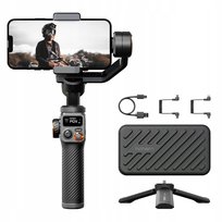 Stabilizator, Gimbal 3-Osiowy Do Smartfona Hohem Isteady M6 Kit + Lampa Ai