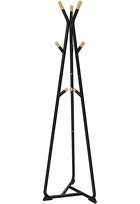 STABILNY METALOWY WIESZAK NA UBRANIA STOJĄCY 170x49 CM WYTRZYMAŁY