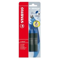 Stabilo 's move easy Ergo R Bleu - Porte-mine ergonomique pour apprendre à écrire recharge