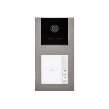 Stacja bramowa 2 lokale Vidos S201-2 otwieranie kartami Mifare oraz kodem QR (tylko z M200-X), kamera 2Mpx 125° natynkowa - VIDOS