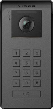 Stacja bramowa wielolokalowa Vidos S100 otwieraniem kodem i kodem QR (tylko z M100-X), kamera 2Mpx 125°, natynkowa - VIDOS