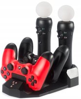 STACJA DO ŁADOWANIA PADU PS4 I PSMOVE 4 W 1 SZYBKIE ŁADOWANIE Inny producent