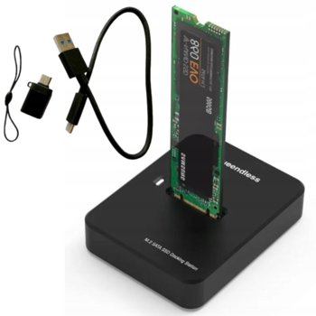 STACJA DOKUJĄCA ADAPTER DYSK SSD M.2 SATA USB-C 3.2 10 GBIT/S NVME - Inny producent
