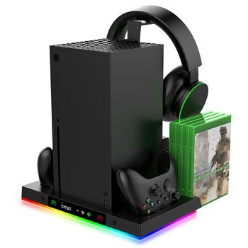 Stacja dokująca do Xbox Series X chłodzenie RGB ładowanie padów - Inny producent