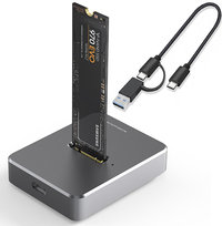 Stacja Dokująca Dysków M.2 SSD NGFF NVMe PCIE USB 3.1 Typ C