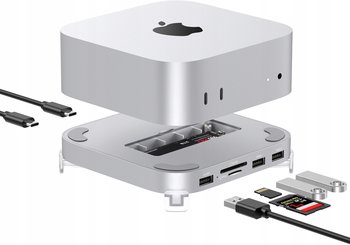 Stacja dokująca Hub SSD M.2 do Mac Mini M4 2024 8w1 10 Gb/s USB SD microSD - Inny producent