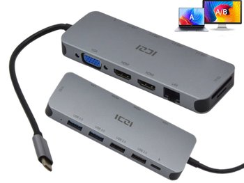 STACJA DOKUJĄCA PODWÓJNY MONITOR DO LAPTOPA ACER HUB USB-C 2x HDMI PD - Inny producent