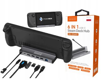 Stacja Dokująca Steam Deck DOCK ROG ALLY DEX 6w1 HUB USB-C HDMI 4K Ethernet - Zenwire