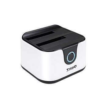 STACJA DOKUJĄCA TooQ SATA 2,5/3,5 A USB 3.0 CLONE OTB NEGRO-BLANCO - Toontrack