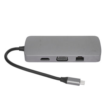 Stacja dokująca USB C 10 w 1, adapter koncentratora wieloportowego - other