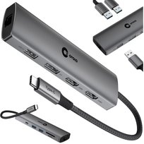 Stacja Dokująca USB-C 2×HDMI / DisplayPort do notebooka HP / ultrabooka