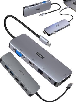 Stacja dokująca USB-C do laptopa MSI do 2 monitorów rozszerzenie obrazu - Inny producent