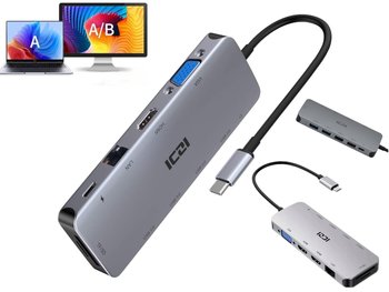 STACJA DOKUJĄCA USB-C HDMI MACBOOK DP ADAPTER HUB podwójny ekran 2xHDMI - Inny producent