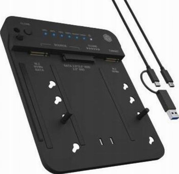 Stacja klonująca i dokująca IB-2913MCL-C31dla M.2 NVMe SSD i HDD - Inny producent