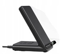 Stacja ładowania 3 w 1 czarna kompaktowa i szybka