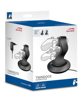Stacja ładowania do kontrolerów PS4 Speedlink TwinDock czarna - Inny producent
