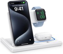 Stacja ładująca 3W1 Indukcyjna HYS03Apple Watch Airpods iPhone Apple