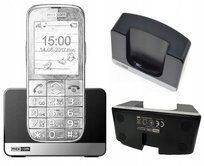 Stacja ładująca do telefonu Maxcom czarna microUSB do MM720 mm721 Maxcom