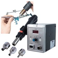 Stacja lutownicza spawarka na gorące powietrze HOT AIR do plastiku 700W