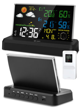 Stacja Pogodowa Bezprzewodowa Termometr Barometr Daily2000M - Maltec