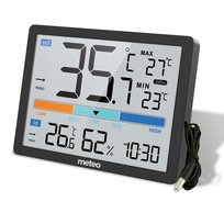 STACJA POGODOWA CYFROWA TERMOMETR METEO SP109C