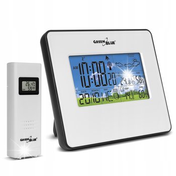 Stacja pogody bezprzewodowa DCF wilgotność fazy księżyca kolorowy ekran - Inny producent