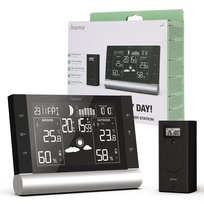 Stacja pogody Hama Black Line Plus