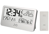 Stacja pogody JVD RB3407.2 tepperatura wilgotność budzik JVD