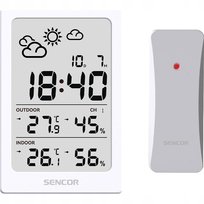 Stacja pogody Sencor SWS2300W Alarm Budzik Timer Prognozowanie pogody Sencor