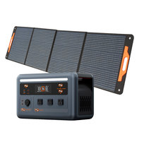 Stacja Zasilania OSCAL PowerMax 1800SE(moc szczytowa 2400 W) Powerstation z 1 Panelem Słonecznym 200 W -Wersja UE