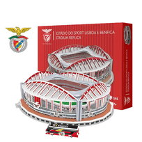Stadion piłkarski benfica - sl benfica fc - puzzle 3d 141 elementów - model klubowy