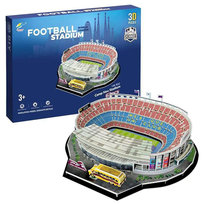 Stadion piłkarski - CAMP NOU - Barcelona FC - Puzzle 3D 63 elementy