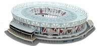 Stadion piłkarski LONDON STADIUM - West Ham United FC - Puzzle 3D 156 elementów - model klubowy