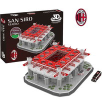Stadion piłkarski SAN SIRO - AC Milan FC - Puzzle 3D 86 elementów - model klubowy
