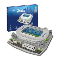 Stadion piłkarski - SANTIAGO BERNABEU - Real Madryt FC - Puzzle 3D 138 elementów