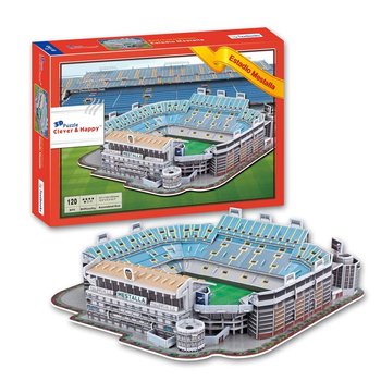 Stadion Piłkarski Valencia Fc - "Mestalla" Stadium Puzzle 3D 120 Elementów - HABARRI