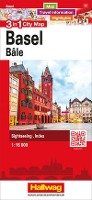 Stadtplan Basel 1:16 000 - Hallwag Karten Verlag | Książka w Empik