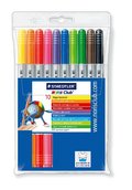 Staedtler, Flamastry dwustronne Noris Club, 10 sztuk - Staedtler