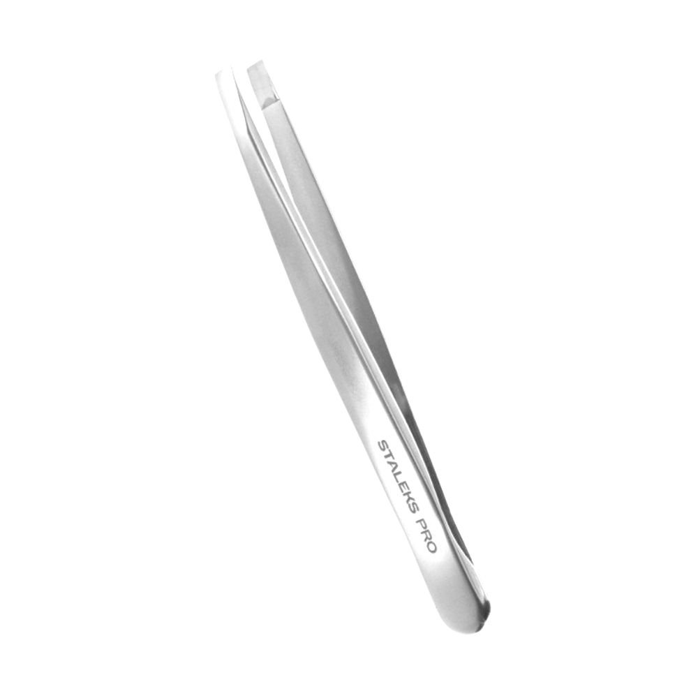 Empik Staleks Pęseta do brwi EXPERT 10 TYPE 1 krawędzie szerokie proste